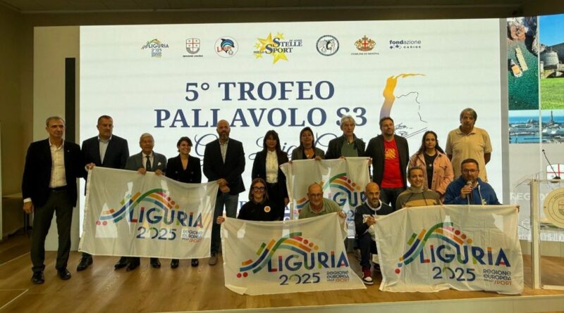 Volley S3 – La Liguria celebra l’inizio della stagione giovanile con il Trofeo Gian Luigi Corti