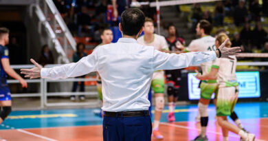 Pallavolo A2M – Cantù, Alessio Zingoni: “Un punto l’abbiamo fatto, non sono contento, pensiamo alla prossima”