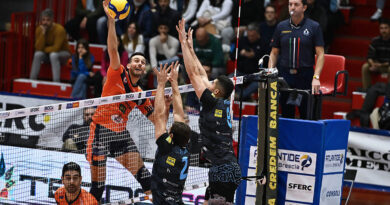 Pallavolo A2M – Brescia, Cavuto: “Il terzo set è stato l’ago della bilancia, ribaltato con una buonissima fase break”