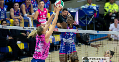 Pallavolo A1F – 8vo turno: Doppio anticipo al sabato, Conegliano in campo a casa di Vallefoglia