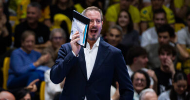 Pallavolo SL – Giuliani: “Stasera non è andata la battuta “media”. Quando facevamo variazioni abbiamo fatto errori”
