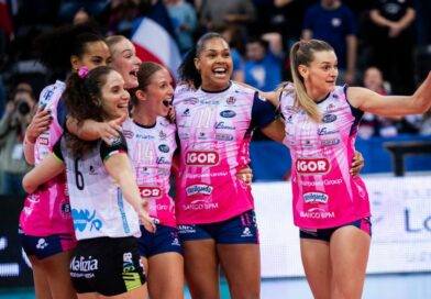 Pallavolo Champions F – Igor Novara esordio con successo in Europa: rimonta e vittoria 3-1 a Lodz guidata dalla MVP Alsmeier