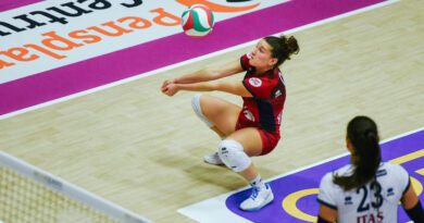 Pallavolo A2F – Lesione a carico del muscolo semimebranoso della gamba destra per Rebecca Laporta