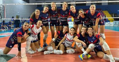 Pallavolo B2F GirL – La Franco Tigano Palmi si arrende alla più quotata Volley Valley Catania