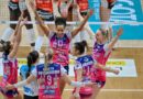 Pallavolo A1F – Novara inarrestabile: quinta vittoria consecutiva espugnata Cuneo 3-0