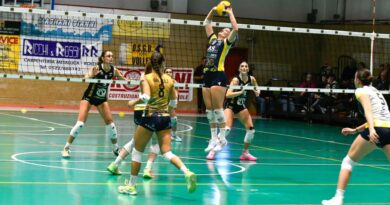 Pallavolo B1F GirB – Terzo ko consecutivo per Sangiorgio Piacentino, che a Campagnola non ha demeritato