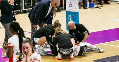 Pallavolo A1F – Preoccupazione a Cuneo per lonfortunio occorso alla colombiana Margarita Martinez