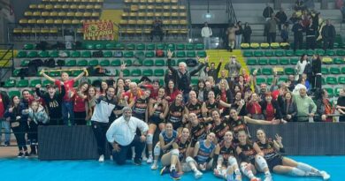 Pallavolo B1F GirD – La Tonno Callipo Vibo salta con buona disinvoltura la “trappola” Castellana Grotte