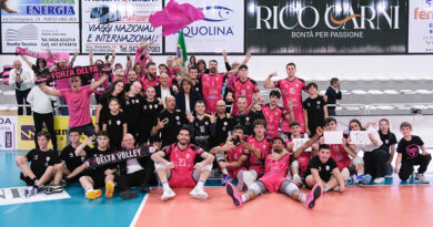 Pallavolo A2M – Porto Viro supera 3-0 Taranto e la aggancia in classifica, Coach Bologna e Mattia Eccher: “Una boccata d’aria”