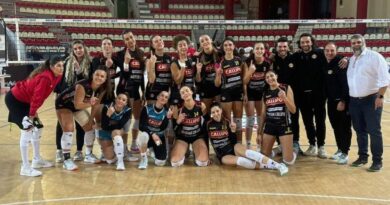 Pallavolo B1F GirD – Inarrestabile Tonno Callipo: a Teramo la nona vittoria consecutiva