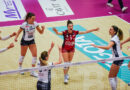 Pallavolo A2F – Trento, Laporta, Marconato e Beltrami dopo il 3-1 su Concorezzo