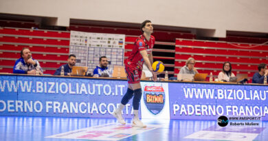 Pallavolo A2M – Atlantide Brescia vs Romeo Sorrento (foto di Roberto Muliere)