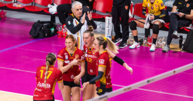 Pallavolo A2F – Roma, Cuccarini: “In questo momento commettiamo tanti errori, ma questa squadra non ha mai mollato”