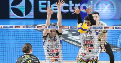 Pallavolo SL – Perugia espugna l’Eurosuole Forum: cade il fortino di Civitanova dopo 19 successi casalinghi