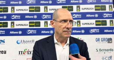 Pallavolo SL – Roberto Piazza commenta la vittoria e risponde alle dichiarazioni fatte su di lui da Giuseppe Cormio
