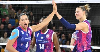 Pallavolo A1F – Scandicci batte Novara dopo 5 set avvincenti,