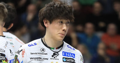 Pallavolo SL – Gli esami clinici confermano il risentimento distorsivo del ginocchio destro per Yuki Ishikawa 