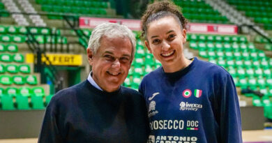 Pallavolo Brasile – Zé Roberto in visita al PalaVerde: “Gabi un esempio, non solo per i brasiliani, ma per tutti”