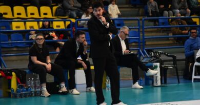 Pallavolo A2M – Porto Viro, Bologna: “Mattia Eccher infortunato, speriamo non sia nulla di grave. Della partita mi porto a casa lo spirito”