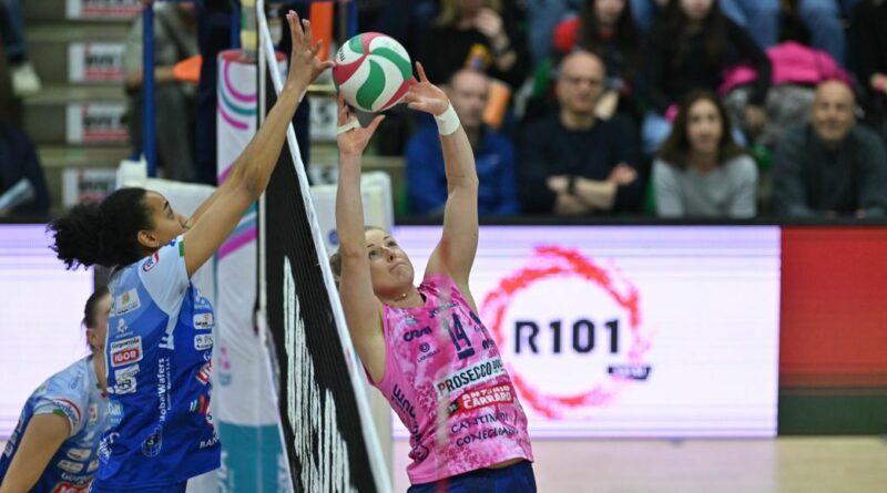 Pallavolo A1F Scudetto – Domani sera alle 21.15 al PalaIgor gara 2 di semifinale tra Novara e Conegliano