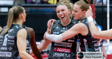 Pallavolo A1F Scudetto – Domani Conegliano e mercoledì Milano hanno l’occasione di chiudere in gara3 la pratica semifinali