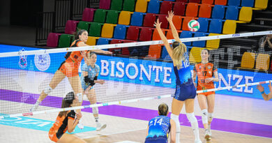 Pallavolo A1F – Alessia Mazzon e Valerio Lionetti: “Gli ultimi due set giocati con nervosismo e senza trovare il filo, non va bene”