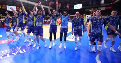 Pallavolo SL Scudetto – Modena vince a Piacenza, dopo altri 5 set: deciderà gara 5 in programma domenica prossima