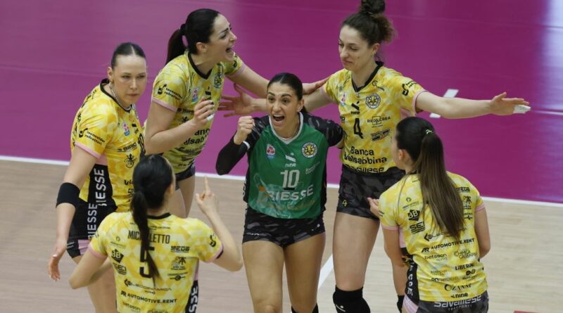 Pallavolo A2F Play off – La Millenium Brescia ha una nuova chance di promozione: nei quarti affronta il Trentino