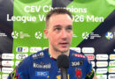 Pallavolo Champions M – Plotnytskyi: “Tie break giocato con pazienza, punto dopo punto, senza sprecare occasioni. Molto bene”