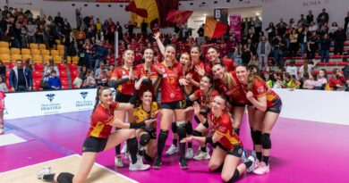 Pallavolo A2F Promozione – Una Roma combattiva ed entusiasta frena la corsa verso l’A1 di Brescia