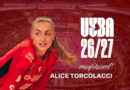 Pallavolo A1F – Alice Torcolacci vestirà biancorosso anche la prossima stagione