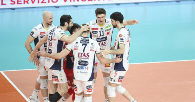 Pallavolo Champions M – Sbertoli: “Purtroppo in questo momento non riusciamo ad andare oltre un certo livello, lottiamo, ma ci manca un po’ di lucidità”