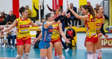 Pallavolo B1F GirD – Vibo supera in rimonta Castellana Grotte e si riprende la vetta solitaria