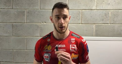 Pallavolo Champions M – Balaso: “Sicuramente c’è tanta amarezza, soprattutto per il primo set”