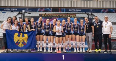 Pallavolo CoppaItalia B2F – Ad alzare la Coppa è stata la Blue Team Pavia di Udine