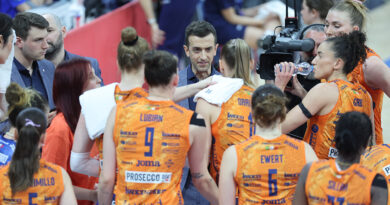 Pallavolo A1F – Santarelli: “Una gran gara, è sembrata facile, ma così non è stato”