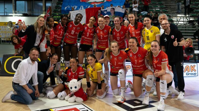 Pallavolo A1F Challenge – Cuneo vince con Vallefoglia: la finale secca sarà tutta piemontese