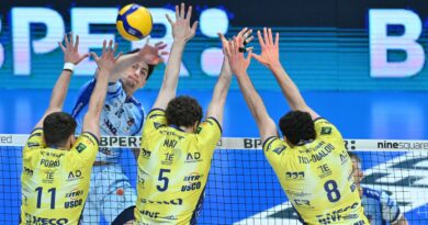 Pallavolo SL PlayOff 5 posto – Modena comincia con un secco 3-0 contro Cuneo