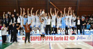 Pallavolo SuperCoppa A2M – L’Abba Pineto al secondo trofeo stagionale, battuta in finale Brescia 3-1