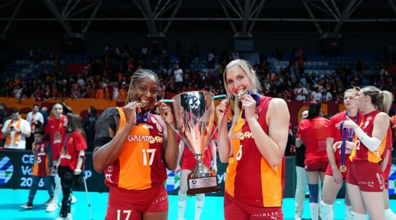 Pallavolo Cev F – Miriam Sylla: “Sono venuta dall’Italia al Galatasaray con l’obiettivo di vincere questa coppa e lo abbiamo centrato”