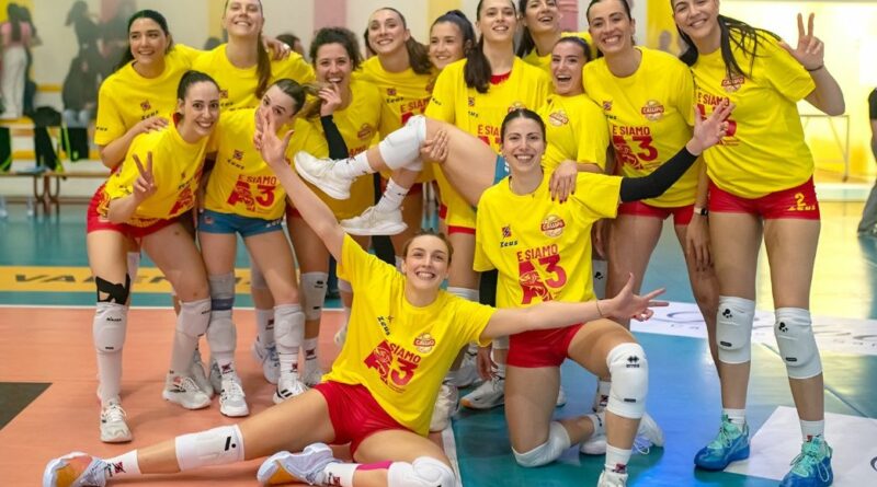 Pallavolo B1F GirD – Contro sorpasso della Tonno Callipo Vibo Valentia su Oplonti Vesuvio