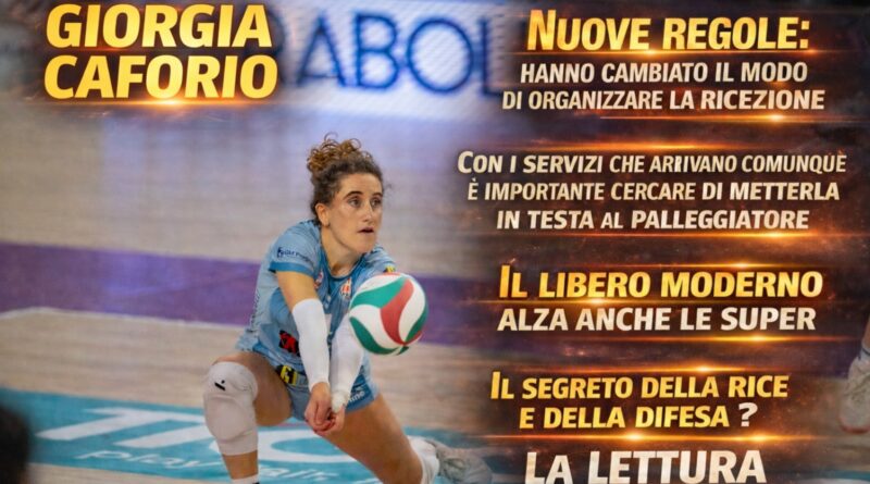 Pallavolo Testa&Tecnica – Intervista a Giorgia Caforio