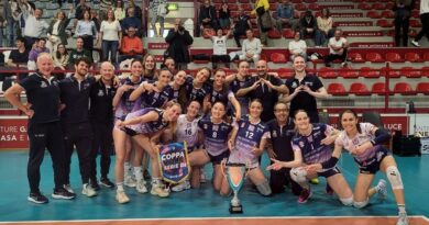 Pallavolo B1F GirC – Padova festeggia il trionfo in Coppa Italia con la 22ma vittoria stagionale