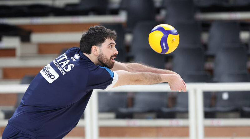 Pallavolo SL – Buone notizie per Trento, Daniele Lavia di nuovo in gruppo