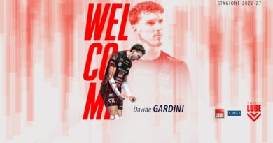 Pallavolo Mercato – Davide Gardini rinforza il reparto martelli della Cucine Lube Civitanova
