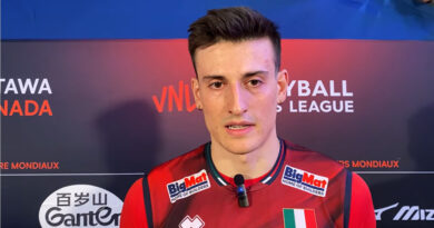 Pallavolo VNL maschile – Sanguinetti: “Molto contenti di non essere mai scesi sotto un certo livello, anche quando loro erano in difficoltà”