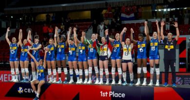 Pallavolo EuroVolleyU22W – Nella domenica magica delle giovanili azzurre anche le ragazze di Gagliardi sono d’oro: grande soddisfazione del presidente Manfredi