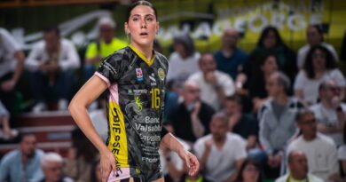Pallavolo A1F – Rottura del crociato anteriore e lesione della radice del menisco per Giorgia Amoruso