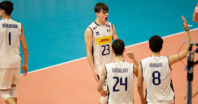 Pallavolo EuroVolleyU18M – Iacopo Illini dopo la sconfitta al tie-break in semifinale contro la Francia