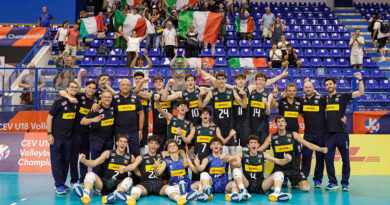 Pallavolo EuroVolleyU18M – Pietro Bevilacqua dopo i primi tre successi dell’Italia all’Europeo